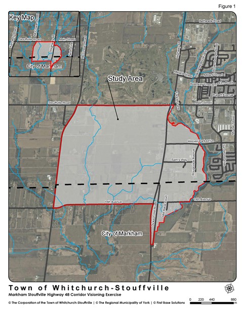 Highway 48 Visioning Exercise Boundaries
